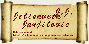 Jelisaveta Janjilović vizit kartica